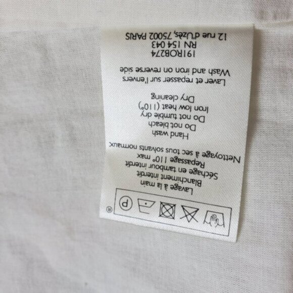 Sézane Sido Liberty Silk-blend Floral Babydoll Dress Size 44 (US 12) - Picture 10 of 11